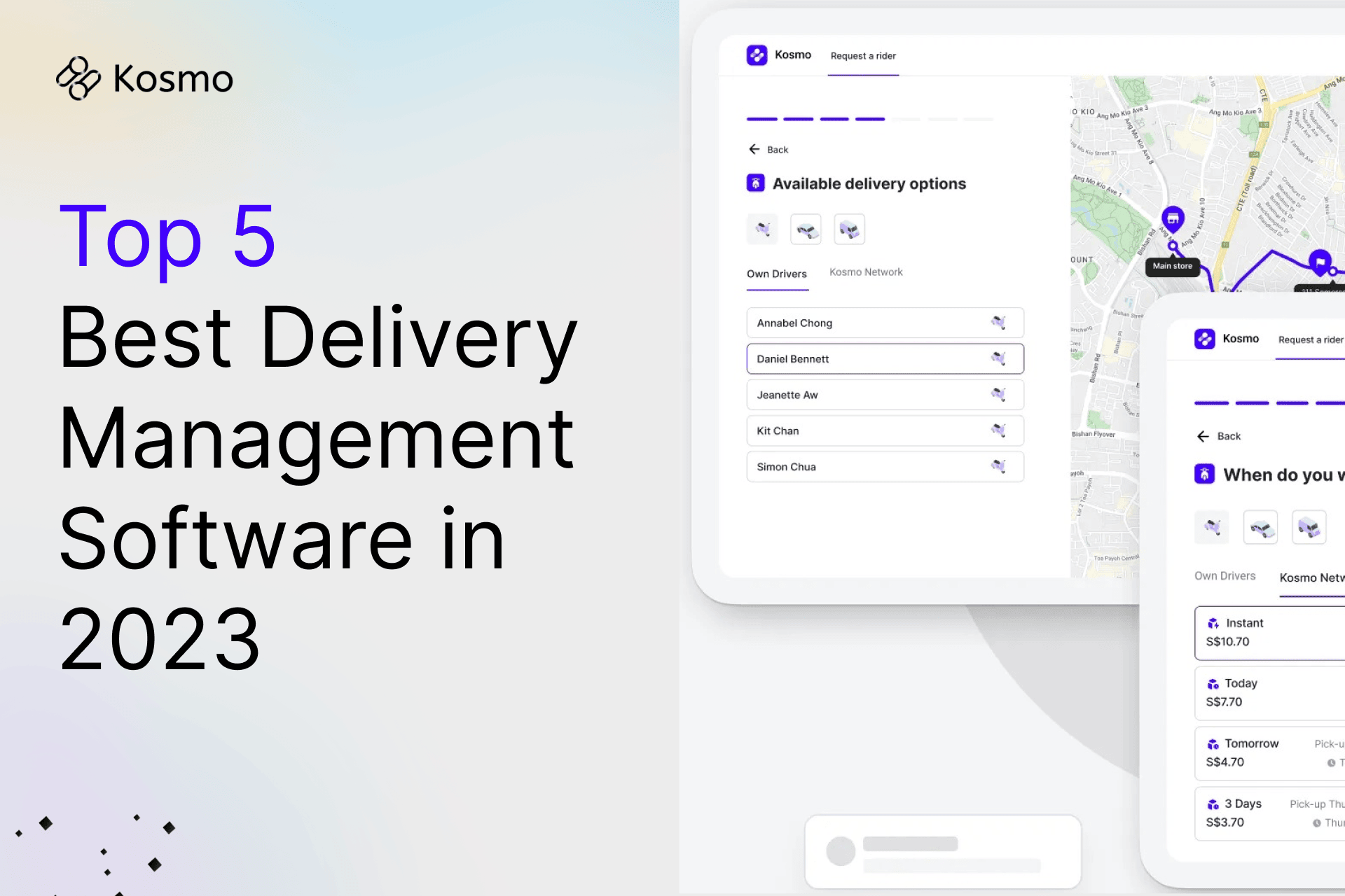Top 5 Best Delivery Management Softwares in October 2023
